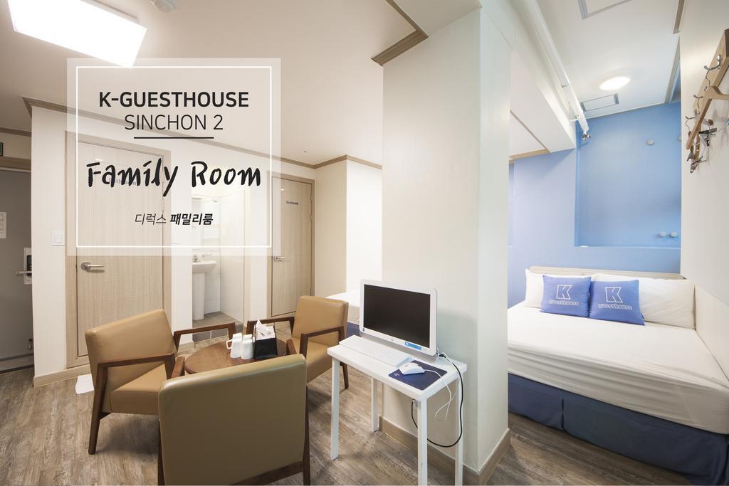 K-Guesthouse Sinchon 2 Seoul Exteriör bild